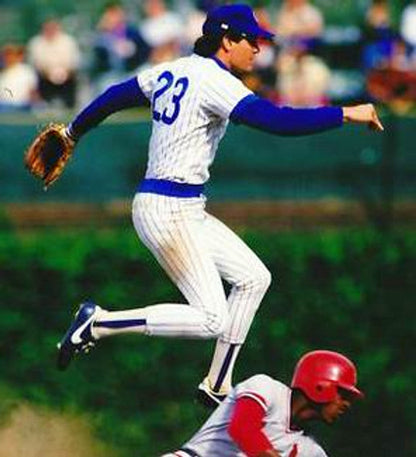 Ryne Sandberg Chicago Cubs 1982 Cooperstown Throwback Home Stitched Baseball Jersey | CTJS0472
