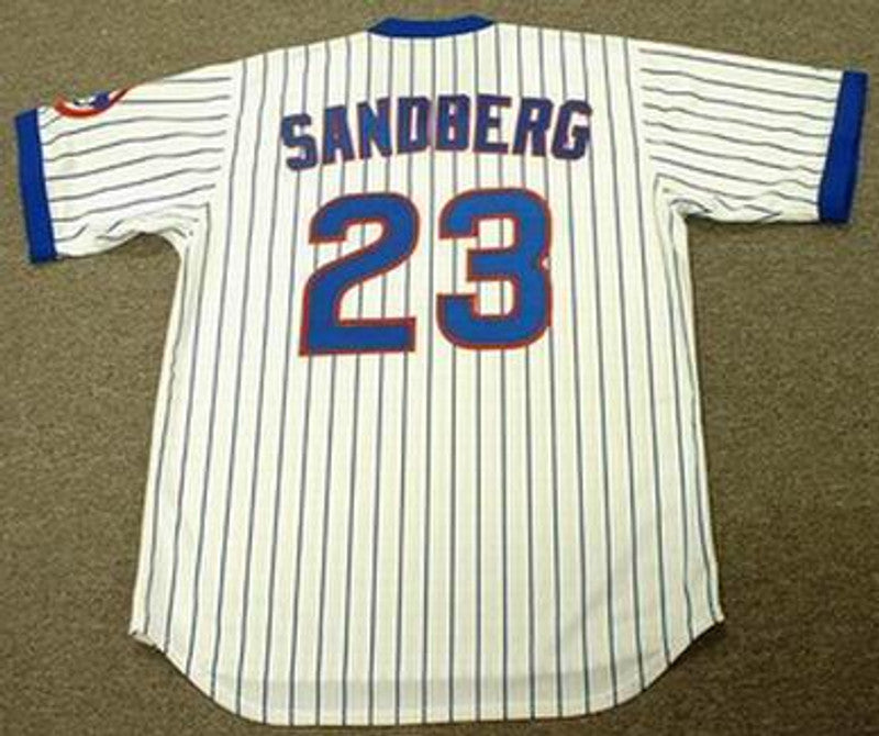 Ryne Sandberg Chicago Cubs 1989 Cooperstown Throwback Home Stitched Baseball Jersey | CTJS0470
