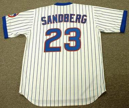 Ryne Sandberg Chicago Cubs 1989 Cooperstown Throwback Home Stitched Baseball Jersey | CTJS0470