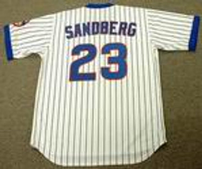 Ryne Sandberg Chicago Cubs 1989 Cooperstown Throwback Home Stitched Baseball Jersey | CTJS0470