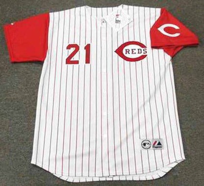 Deion Sanders Cincinnati Reds 1997 Throwback Home Baseball Stitched Jersey | CTJS2319