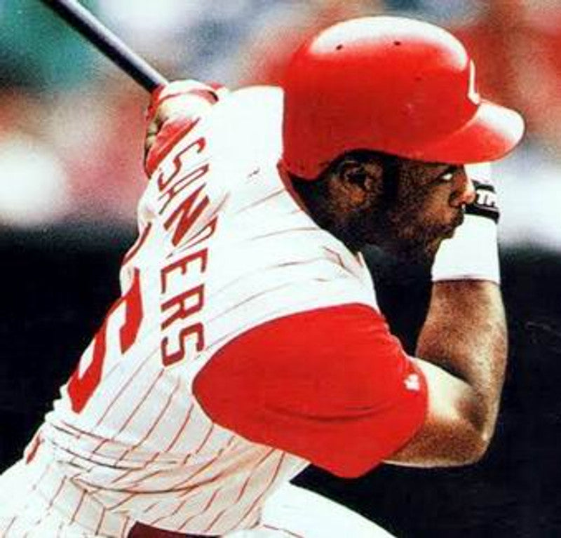 Reggie Sanders Cincinnati Reds 1995 Throwback Home Baseball Stitched Jersey | CTJS0713