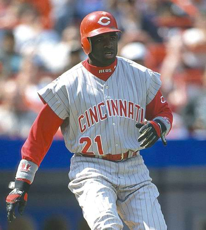 Deion Sanders Cincinnati Reds 1997 Away Baseball Throwback Stitched Jersey | CTJS2320