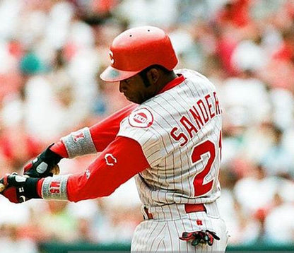 Deion Sanders Cincinnati Reds 1997 Away Baseball Throwback Stitched Jersey | CTJS2320