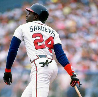 Deion Sanders Atlanta Braves 1992 Home Throwback Baseball Stitched Jersey | CTJS2321
