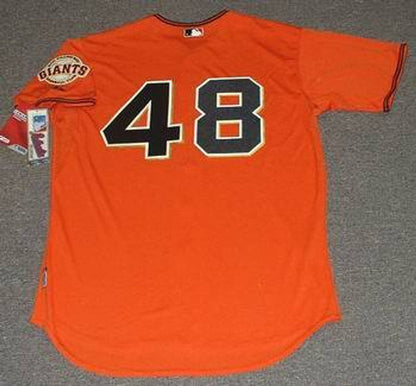 Pablo Sandoval San Francisco Giants 2010 Cool Base Authentic Alternate Baseball Stitched Jersey | CTJS0873