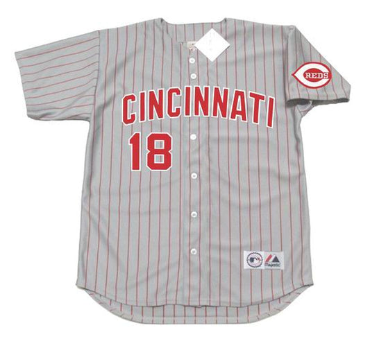 Benito Santiago Cincinnati Reds 1995 Throwback Away Baseball Stitched Jersey | CTJS2940