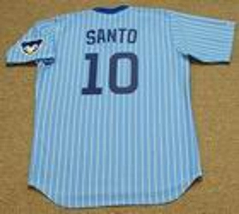 Ron Santo Chicago Cubs Cooperstown Throwback Away Baseball Stitched Jersey | CTJS0531