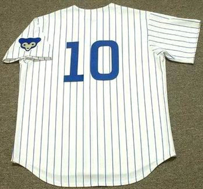 Ron Santo Chicago Cubs 1969 Cooperstown Throwback Home Baseball Stitched Jersey | CTJS0533