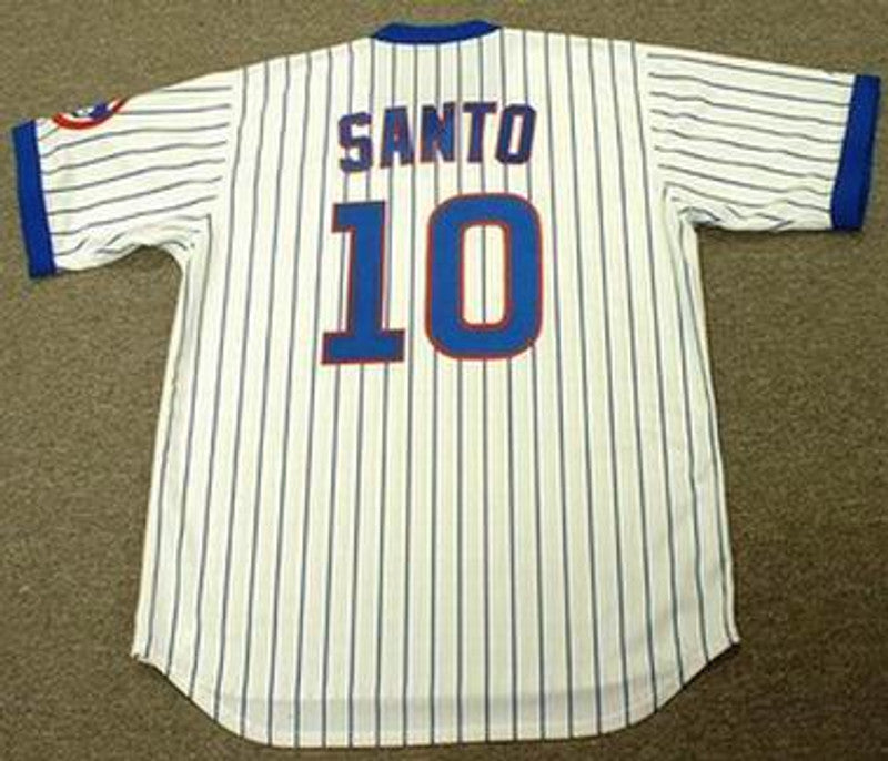 Ron Santo Chicago Cubs Cooperstown Throwback Home Baseball Stitched Jersey | CTJS0530