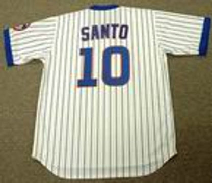 Ron Santo Chicago Cubs Cooperstown Throwback Home Baseball Stitched Jersey | CTJS0530