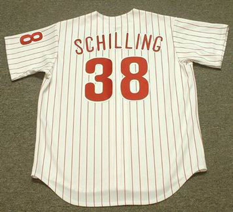 Curt Schilling Philadelphia Phillies 1993 Throwback Baseball Stitched Jersey | CTJS2462