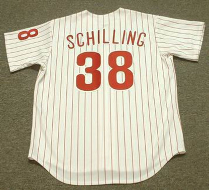 Curt Schilling Philadelphia Phillies 1993 Throwback Baseball Stitched Jersey | CTJS2462