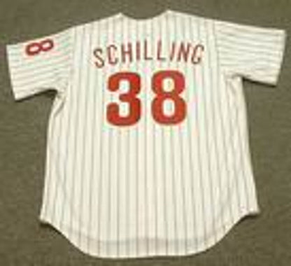 Curt Schilling Philadelphia Phillies 1993 Throwback Baseball Stitched Jersey | CTJS2462