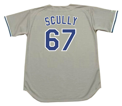 Vin Scully Los Angeles Dodgers 1980S Away Baseball Stitched Baseball Jersey | CTJS0111