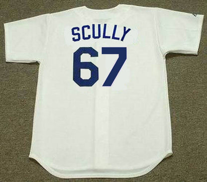 Vin Scully Los Angeles Dodgers Home Cooperstown Stitched Baseball Jersey | CTJS0110
