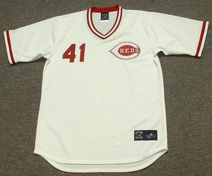 Tom Seaver Cincinnati Reds 1979 Cooperstown Home Baseball Stitched Jersey | CTJS0201