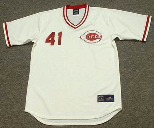 Tom Seaver Cincinnati Reds 1979 Cooperstown Home Baseball Stitched Jersey | CTJS0201