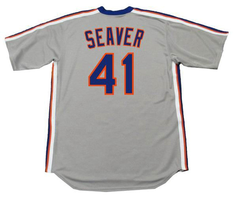 Tom Seaver New York Mets 1983 Cooperstown Throwback Away Baseball Stitched Jersey | CTJS0197