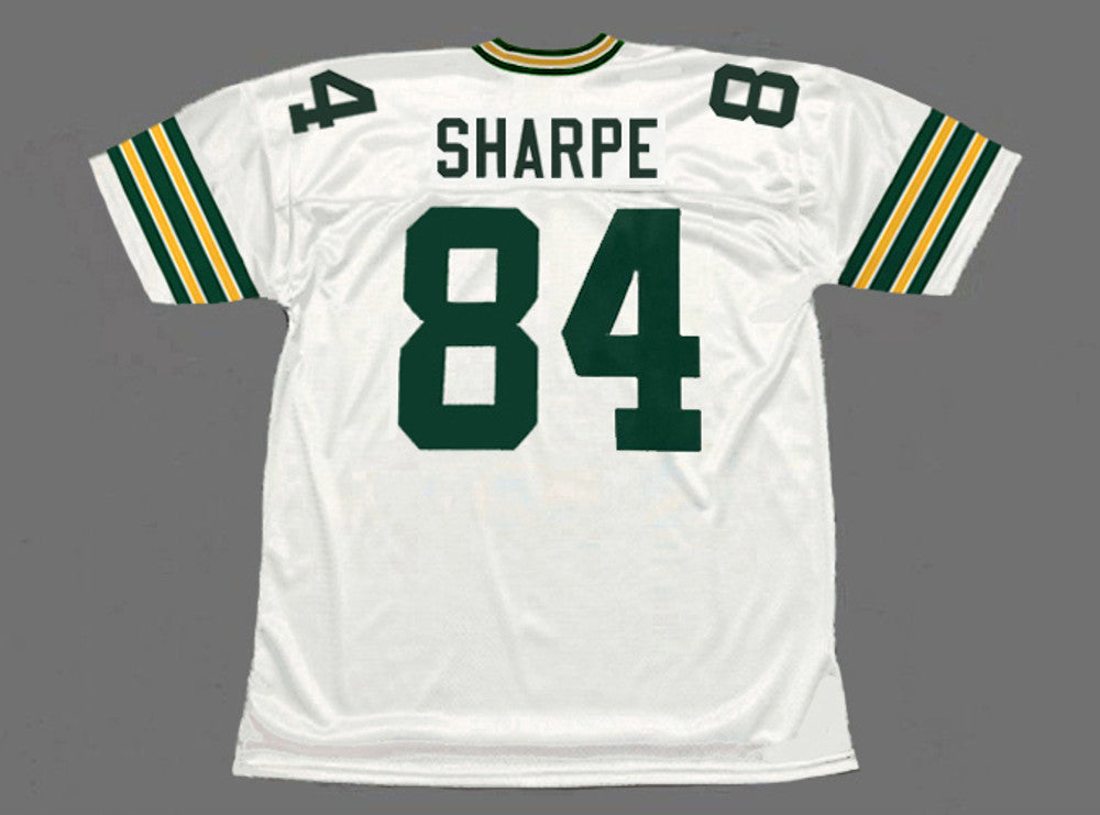 Green Bay Packers Sterling Sharpe NFL jersey front view