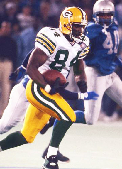 Green Bay Packers Sterling Sharpe NFL jersey front view