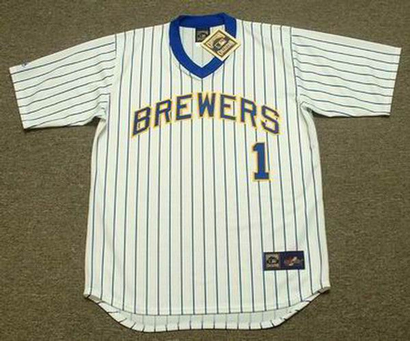 Gary Sheffield Milwaukee Brewers 1988 Cooperstown Throwback Home Stitched Jersey | CTJS2005