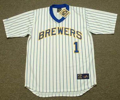 Gary Sheffield Milwaukee Brewers 1988 Cooperstown Throwback Home Stitched Jersey | CTJS2005