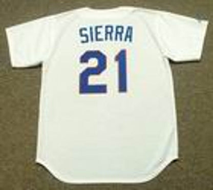 Reuben Sierra Texas Rangers 1991 Cooperstown Throwback Baseball Stitched Jersey | CTJS0704