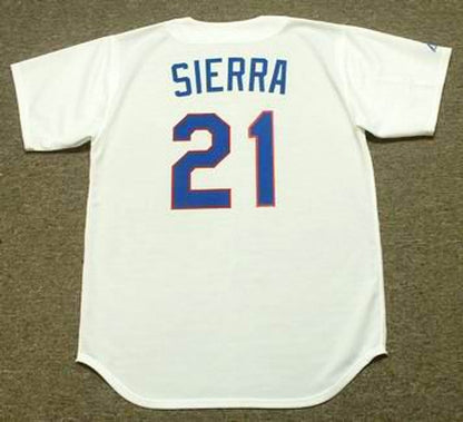 Reuben Sierra Texas Rangers 1991 Cooperstown Throwback Baseball Stitched Jersey | CTJS0704