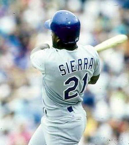 Reuben Sierra Texas Rangers 1991 Cooperstown Throwback Away Stitched Baseball Jersey | CTJS0705