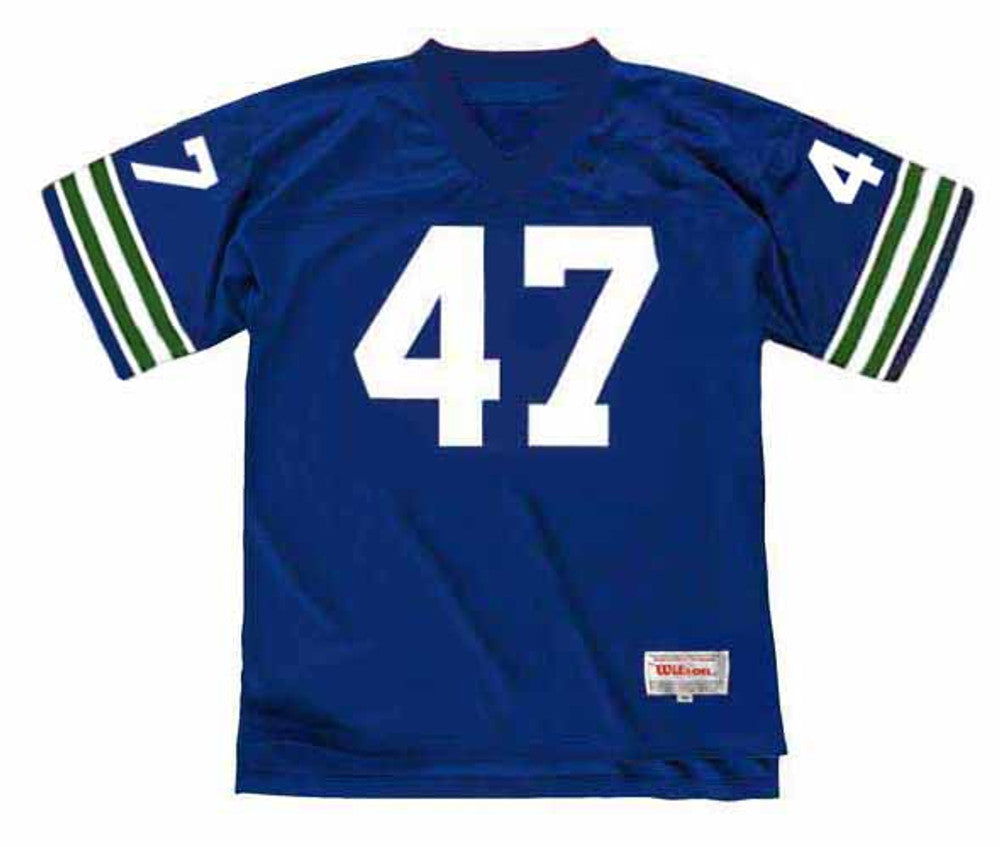 Seattle Seahawks Sherman Smith NFL jersey front view