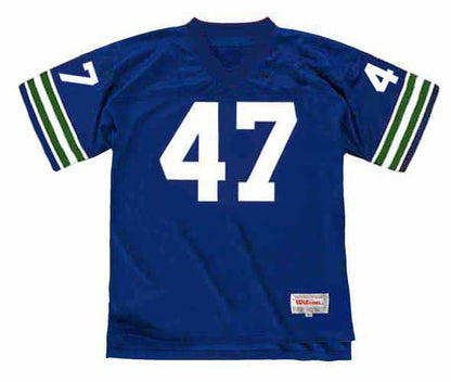 Seattle Seahawks Sherman Smith NFL jersey front view