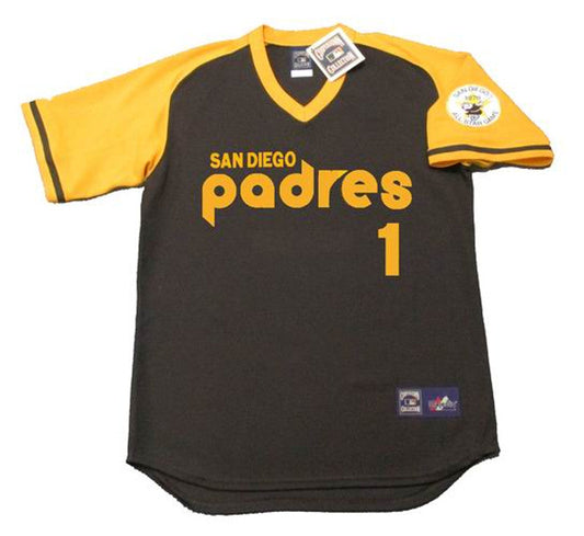 Ozzie Smith San Diego Padres 1978 Away Baseball Stitched Baseball Jersey | CTJS0880