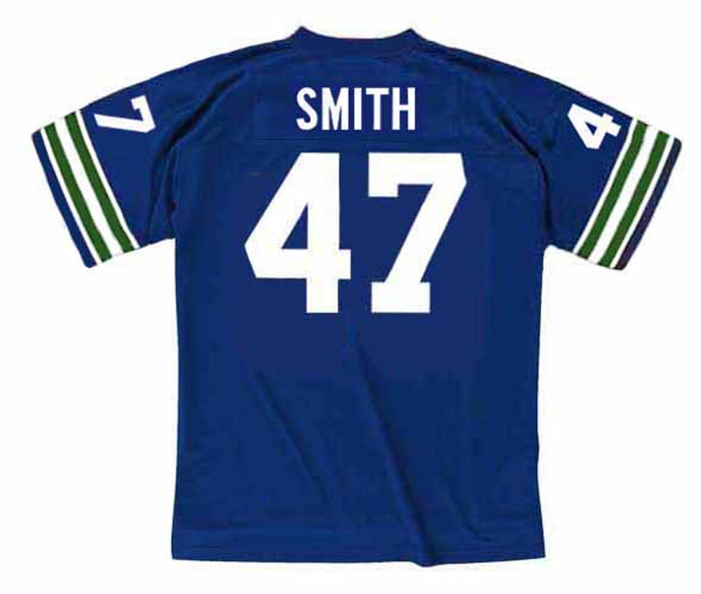 Seattle Seahawks Sherman Smith NFL jersey front view