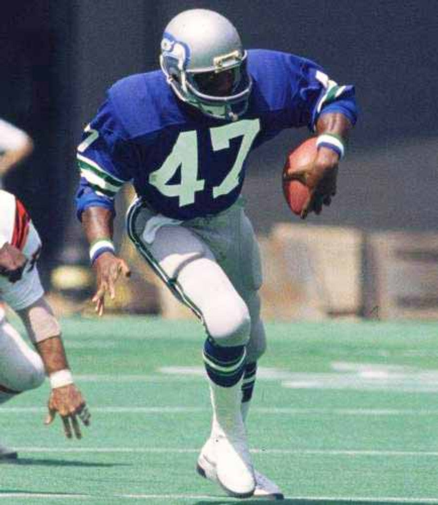 Seattle Seahawks Sherman Smith NFL jersey front view