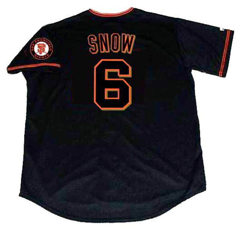 Jt Snow San Francisco Giants 2002 Throwback Alternate Baseball Stitched Jersey | CTJS1817