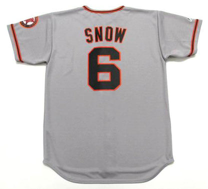Jt Snow San Francisco Giants 2002 Away Baseball Throwback Stitched Jersey | CTJS1819