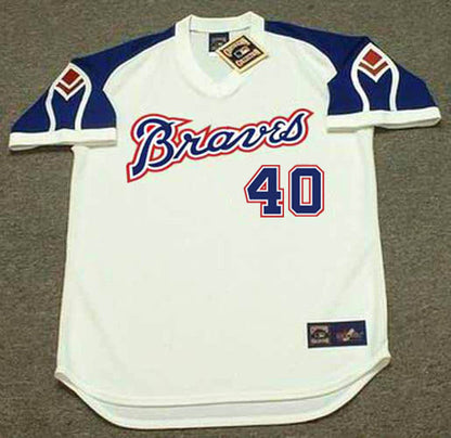 Mike Soroka Atlanta Braves 1970S Home Throwback Baseball Stitched Jersey | CTJS1027