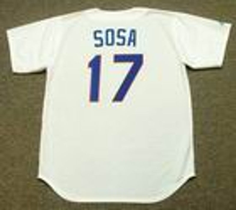 Sammy Sosa Texas Rangers 1989 Cooperstown Throwback Baseball Stitched Jersey | CTJS0443