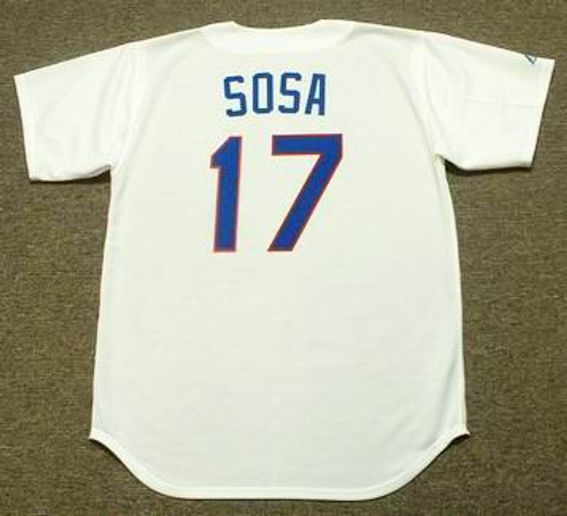 Sammy Sosa Texas Rangers 1989 Cooperstown Throwback Baseball Stitched Jersey | CTJS0443