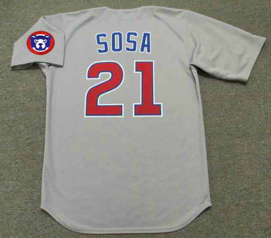 Sammy Sosa Chicago Cubs 1996 Throwback Away Baseball Stitched Jersey | CTJS0449