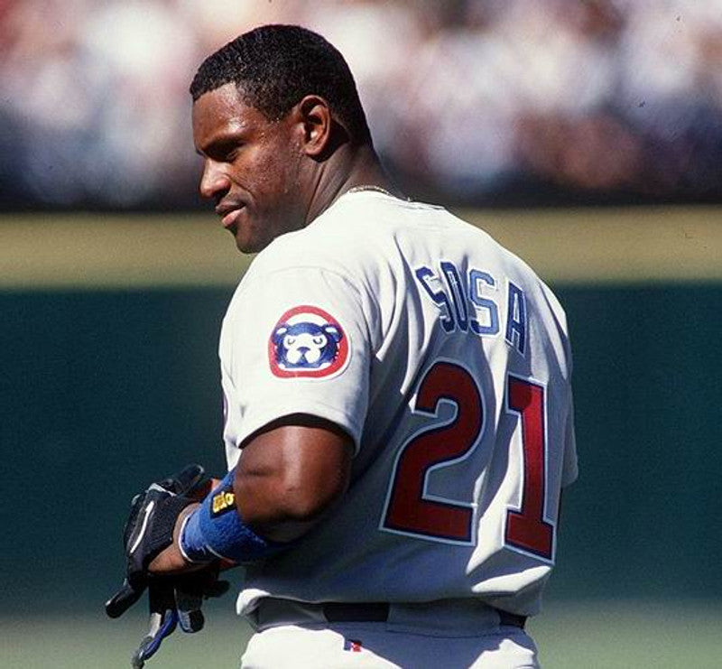 Sammy Sosa Chicago Cubs 1996 Throwback Away Baseball Stitched Jersey | CTJS0449