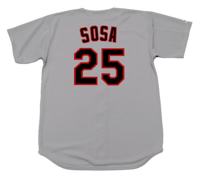 Sammy Sosa Chicago White Sox 1990 Throwback Away Baseball Stitched Jersey | CTJS0445
