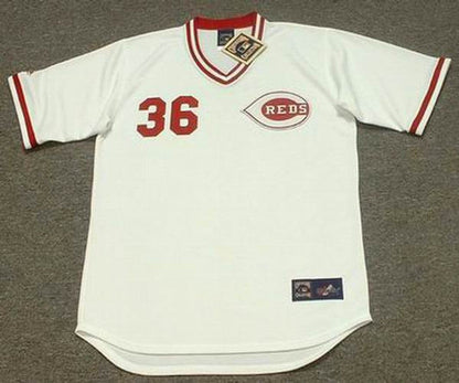 Mario Soto Cincinnati Reds 1984 Cooperstown Home Baseball Stitched Jersey | CTJS1174