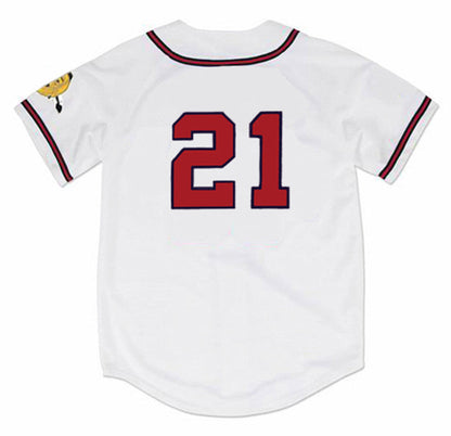 Warren Spahn Milwaukee Braves 1957 Home Throwback Baseball Stitched Jersey | CTJS0082