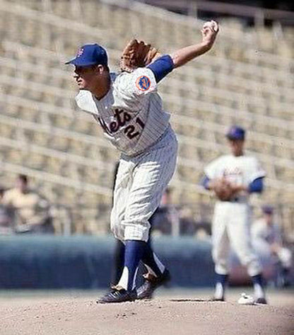 Warren Spahn New York Mets 1965 Home Baseball Stitched Baseball Jersey | CTJS0080