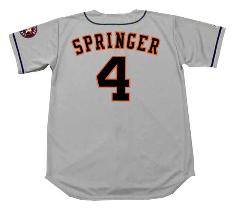 George Springer Houston Astros Away Baseball Stitched Jersey | CTJS1959