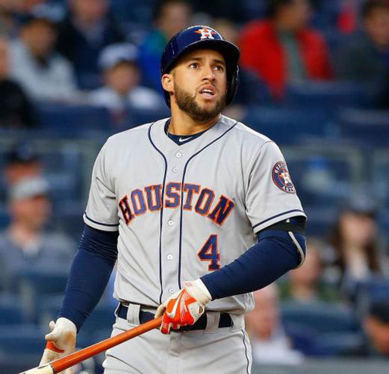 George Springer Houston Astros Away Baseball Stitched Jersey | CTJS1959