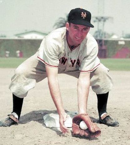 Eddie Stanky New York Giants 1951 Throwback Away Baseball Stitched Jersey | CTJS2158
