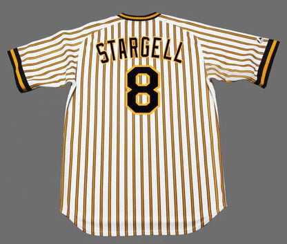 Willie Stargell Pittsburgh Pirates 1978 Cooperstown Home Baseball Stitched Jersey | CTJS0023